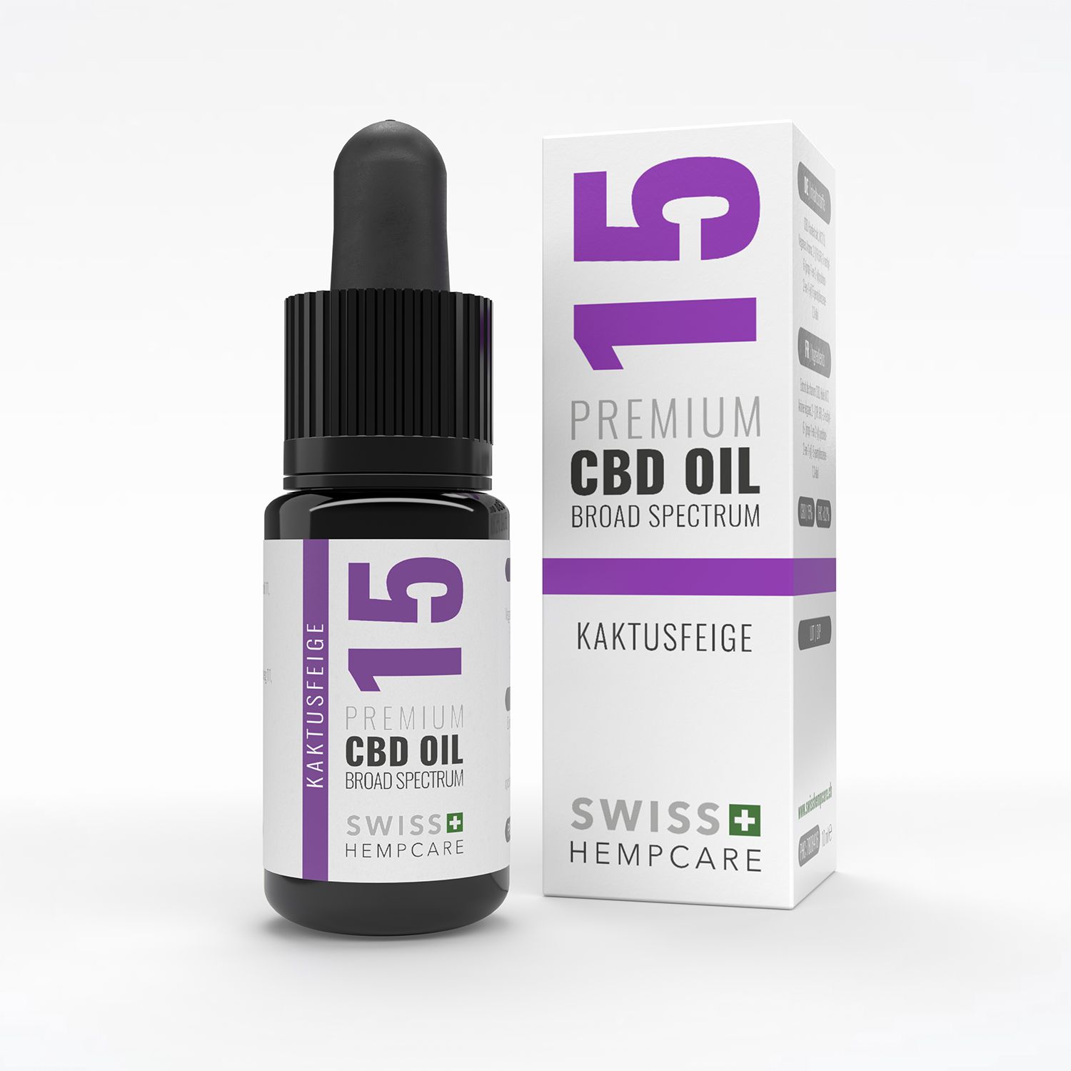 CBD Öl 15% Kaktusfeige von Swiss Hempcare