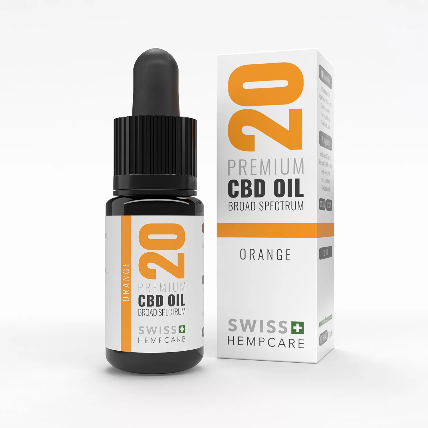 CBD Öl 20% Orange von Swiss Hempcare