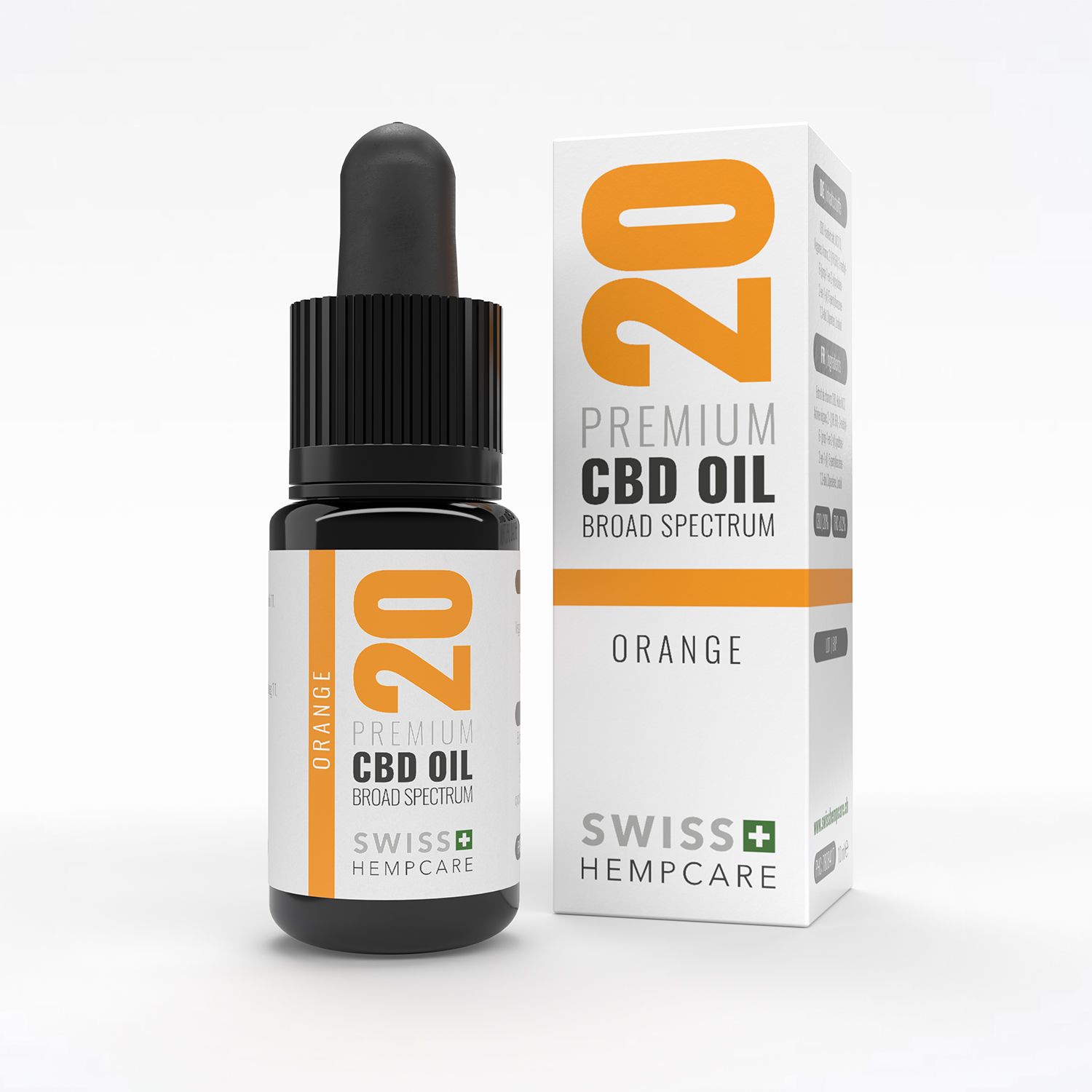 CBD Öl 20% Orange von Swiss Hempcare