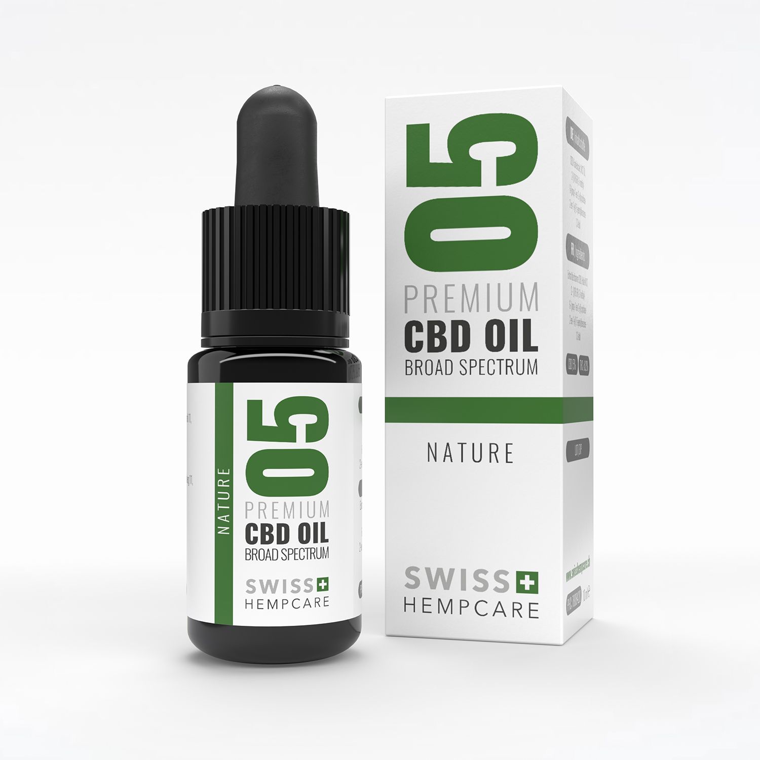 CBD Öl 5% Nature von Swiss Hempcare