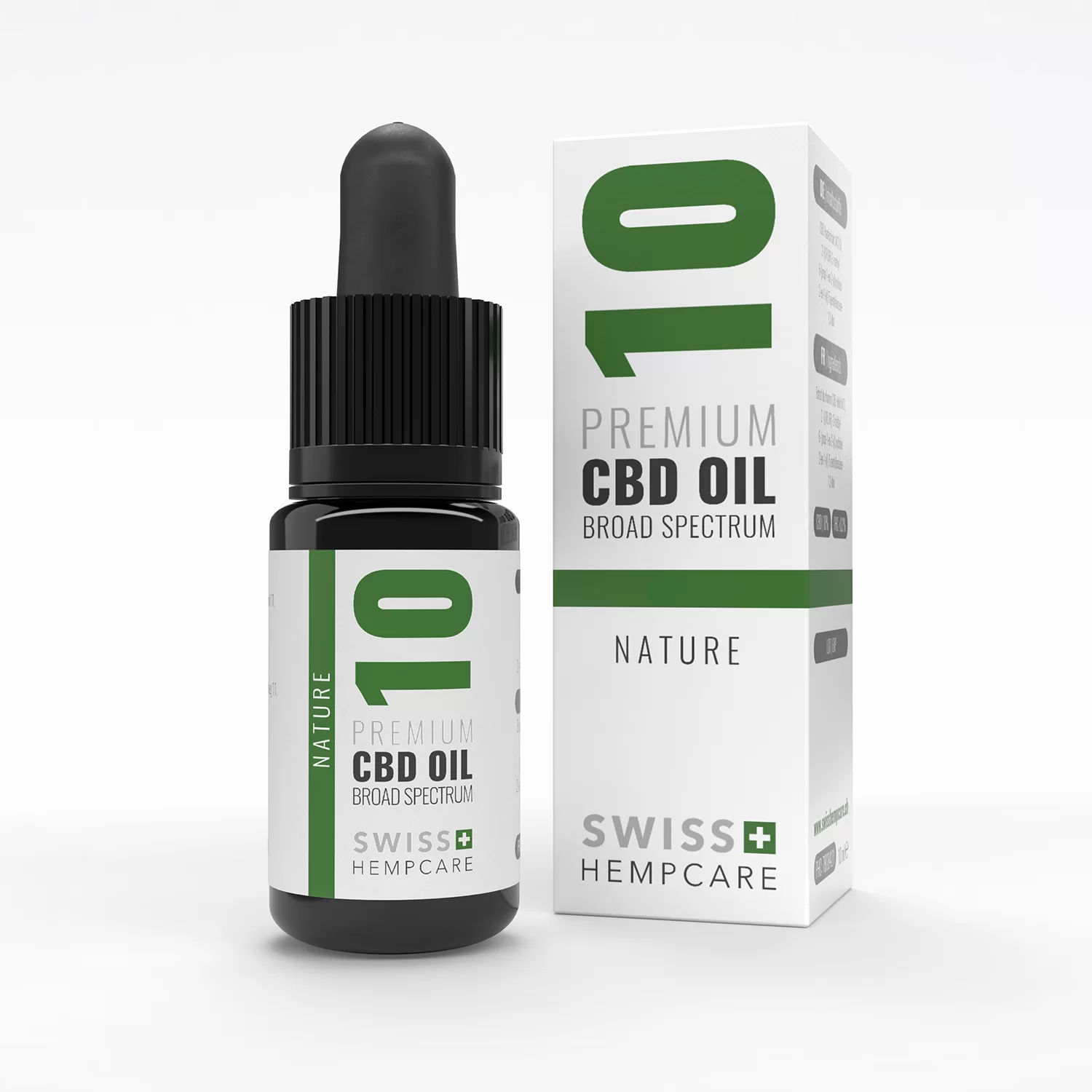 CBD Öl 10% Nature von Swiss Hempcare