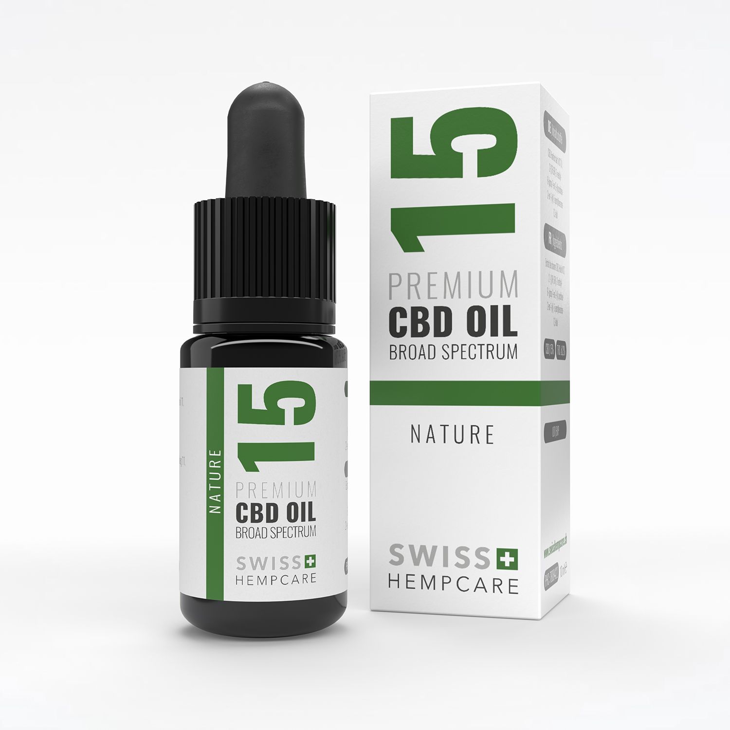 CBD Öl 15% Nature von Swiss Hempcare