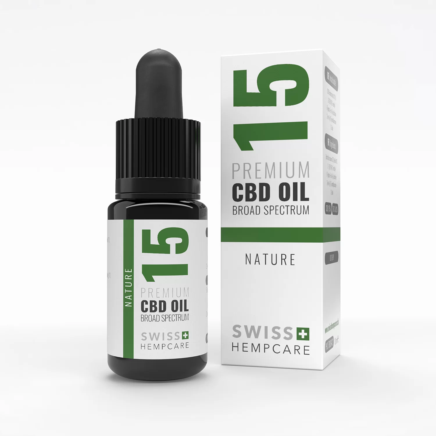 CBD Öl 15% Nature von Swiss Hempcare
