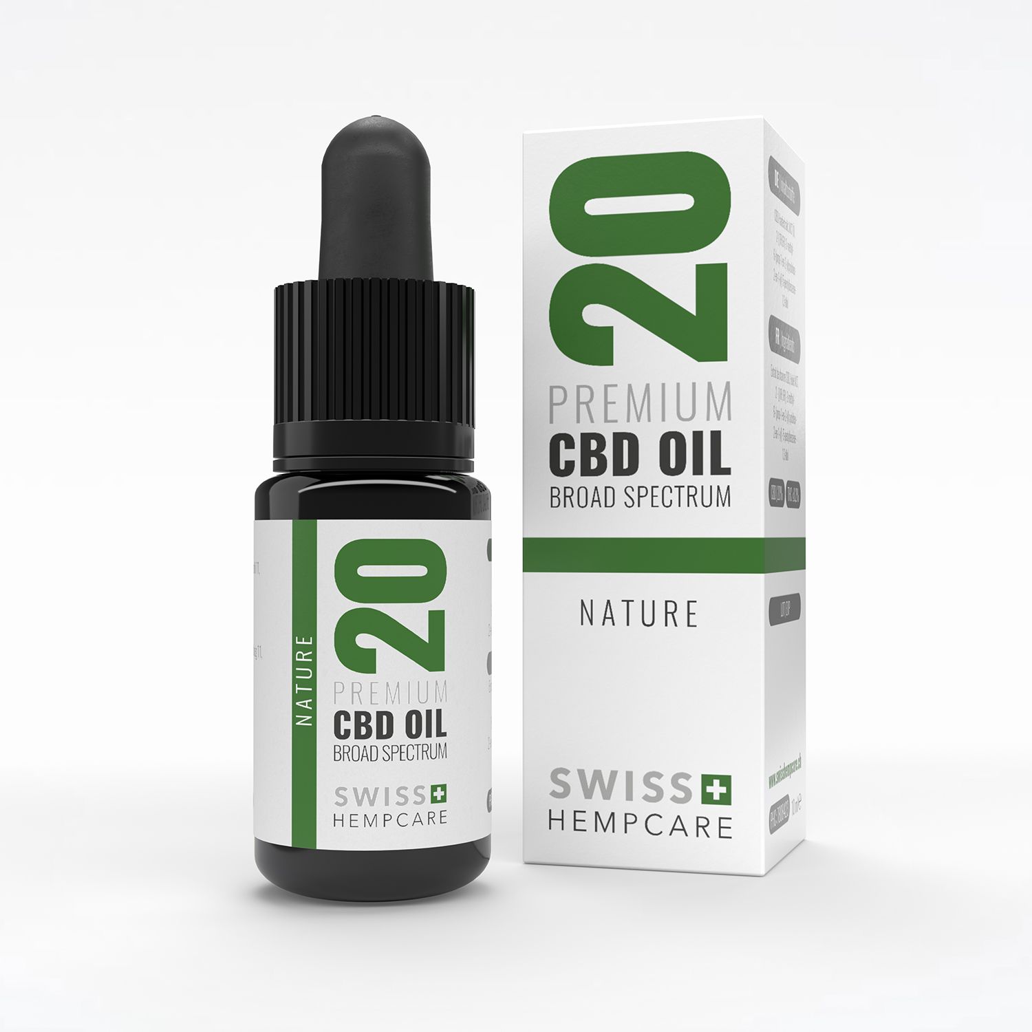 CBD Öl 20% Nature von Swiss Hempcare