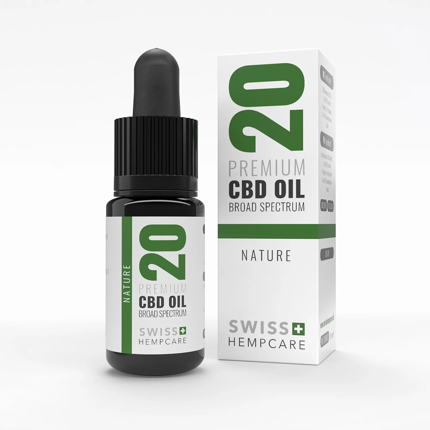CBD Öl 20% Nature von Swiss Hempcare