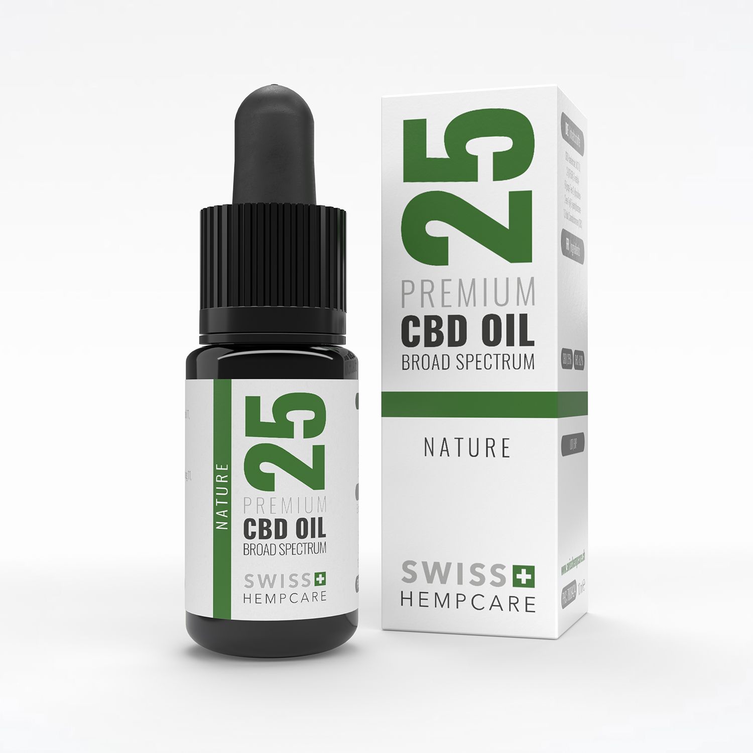 CBD Öl 25% Nature von Swiss Hempcare